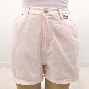 Vintage 90s Bill Blass 10P Pink Jean Shorts